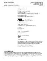 Preview for 16 page of Brooks SLA585 Installation And Operation Manual