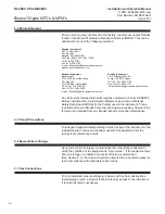 Preview for 24 page of Brooks SLA585 Installation And Operation Manual