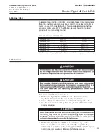 Preview for 25 page of Brooks SLA585 Installation And Operation Manual