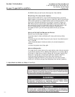 Preview for 8 page of Brooks SLA5850 Installation And Operation Manual