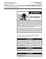 Preview for 45 page of Brooks SLA5850 Installation And Operation Manual