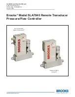 Brooks SLA7840 Installation And Operation Manual предпросмотр