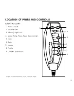 Preview for 9 page of Brookstone 10-Motor Massage Chair Topper with Heat User Manual