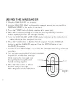 Preview for 12 page of Brookstone 321644 Instructions Manual