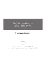 Предварительный просмотр 9 страницы Brookstone 322191 Manual