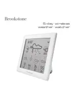 Brookstone 5-day wireless weather watcher User Information предпросмотр