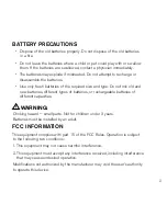 Предварительный просмотр 3 страницы Brookstone 735401 User Manual