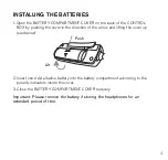 Предварительный просмотр 5 страницы Brookstone 741670 Owner'S Manual