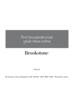 Preview for 30 page of Brookstone 796246 User Manual