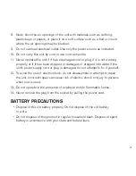 Предварительный просмотр 5 страницы Brookstone 92-Hour Rechargeable Battery User Manual