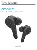 Brookstone airphones BKH600 User Manual предпросмотр