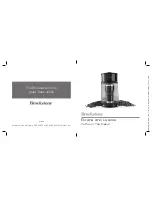 Предварительный просмотр 1 страницы Brookstone Beans and Leaves User Manual