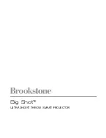 Предварительный просмотр 1 страницы Brookstone Big Shot Manual