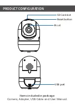 Предварительный просмотр 5 страницы Brookstone BKWIFICAM User Manual