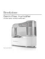 Brookstone BWM-211D Instruction Manual preview