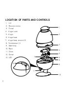 Предварительный просмотр 6 страницы Brookstone CandyMan Instructions Manual