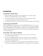 Preview for 6 page of Brookstone DV MicroCam User Manual