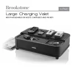 Предварительный просмотр 1 страницы Brookstone e-Pad Large Charging Valet Owner'S Manual