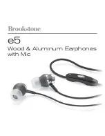 Brookstone E5 User Manual предпросмотр