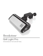 Preview for 1 page of Brookstone Grill Light Pro Safety And Operating Instructions Manual