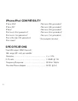 Preview for 12 page of Brookstone iDesign 610568P User Manual