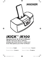 Brookstone iKICK iK100 Owner'S Manual предпросмотр