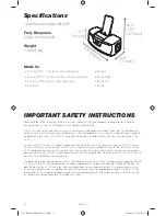 Предварительный просмотр 6 страницы Brookstone iKICK iK100 Owner'S Manual