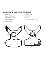 Предварительный просмотр 8 страницы Brookstone Portable Speaker Dock User Manual