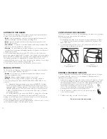 Предварительный просмотр 8 страницы Brookstone Rock & Recline User Manual