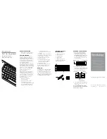 Brookstone Roll Up Keyboard Manual предпросмотр