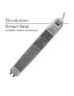 Brookstone Smart Strip User Manual предпросмотр