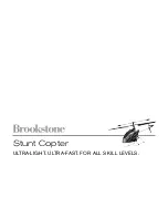 Brookstone Stunt Copter User Manual preview