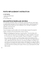 Предварительный просмотр 24 страницы Brookstone Stunt Copter User Manual