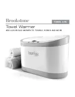 Brookstone TOWEL SPA User Manual предпросмотр