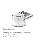 Preview for 1 page of Brookstone Tranquil Moments 865623 Manual