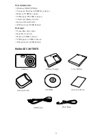 Preview for 5 page of Brookstone Ultra-Thin Digital Camera Instruction Manual