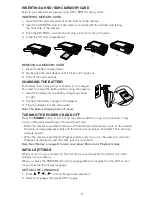 Preview for 9 page of Brookstone Ultra-Thin Digital Camera Instruction Manual