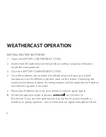 Preview for 10 page of Brookstone WeatherCast Instruction Manual