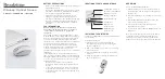 Preview for 1 page of Brookstone Wireless Optical Mouse Quick Start Manual