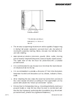 Предварительный просмотр 6 страницы BrookVent BTP EC 100 Installation, Maintenance And User Manual