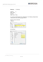 Предварительный просмотр 19 страницы BROSA 0656 FlexLim Operating Manual