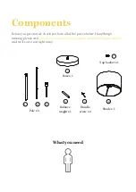 Preview for 2 page of BROSA Antila Table Lamp Assembly Manual