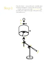 Preview for 5 page of BROSA Antila Table Lamp Assembly Manual