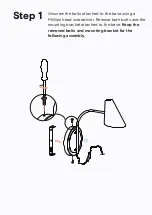 Preview for 6 page of BROSA Apollo Wall Light Assembly Manual