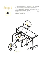 Предварительный просмотр 3 страницы BROSA Baker Wide Sideboard Assembly Manual