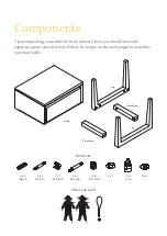 Предварительный просмотр 2 страницы BROSA Bristol Bedside Table Assembly Manual