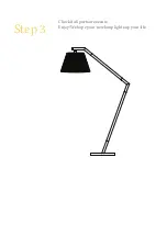 Preview for 6 page of BROSA Caelum Floor Lamp Assembly Manual