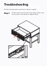 Preview for 10 page of BROSA Caledonia Rattan Bedside Table Assembly Manual