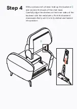 Предварительный просмотр 8 страницы BROSA Calypso Electric Recliner Assembly Manual