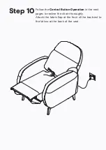 Предварительный просмотр 14 страницы BROSA Calypso Electric Recliner Assembly Manual